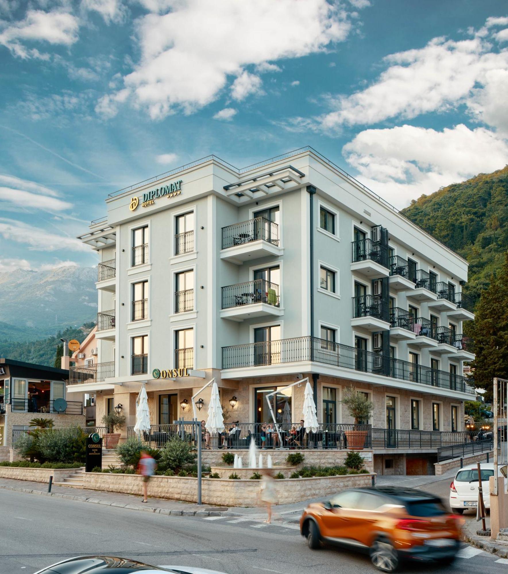 Hotel Diplomat By Aycon Budva Dış mekan fotoğraf