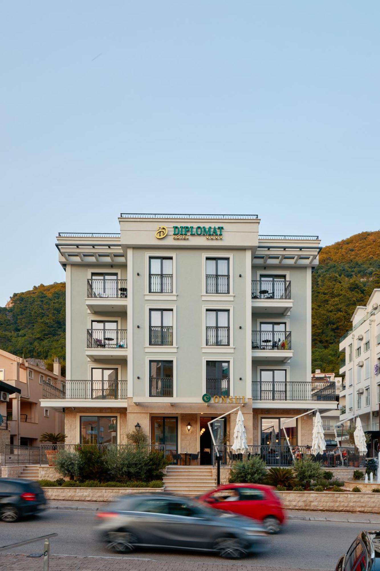 Hotel Diplomat By Aycon Budva Dış mekan fotoğraf
